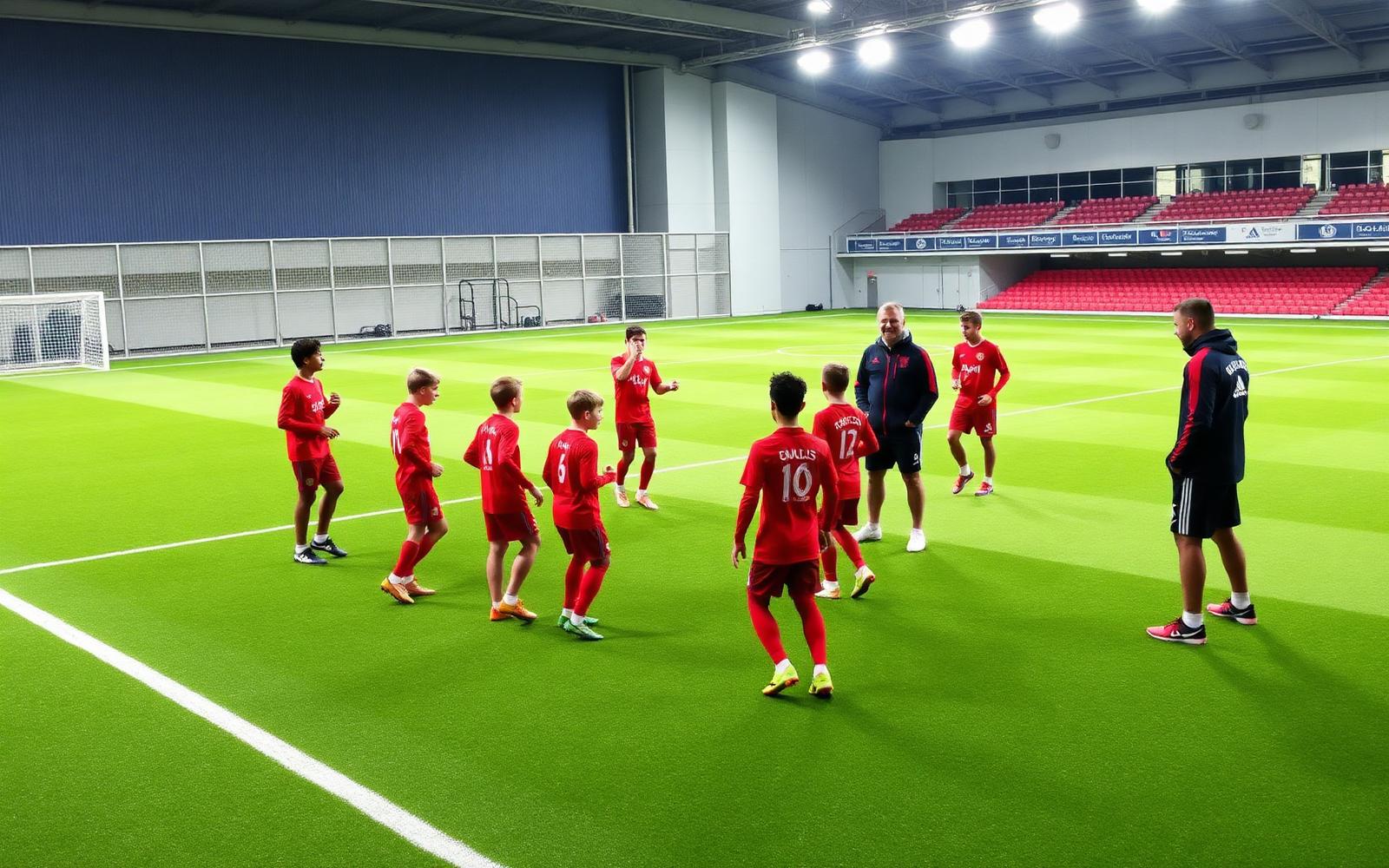 Academy training session